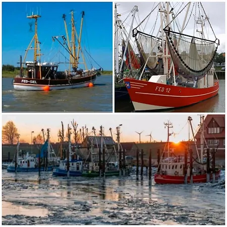 Alte Schule Süllwarden Ländlich An Der Nordsee *