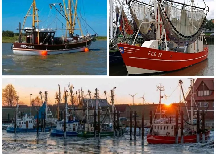 Historisches Schulhaus Mit Kamin Fuer Familiengarten An Nordsee *